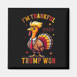 Íman Estou grato Trump Won 2024, trouxe o americano de