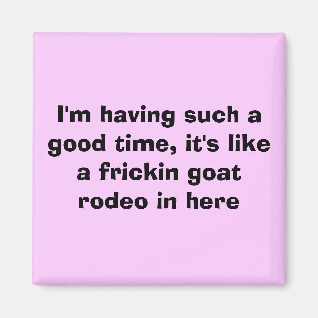 Íman Estou me divertindo, é como um fricki... (Frente)