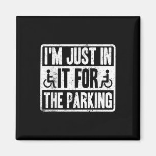Íman Estou Nisso Só Pelo Estacionamento Camiseta Engraç