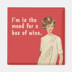 Íman Estou no clima para uma caixa de vinho.