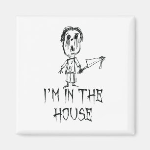 Íman Estou no Halloween Figurume Design