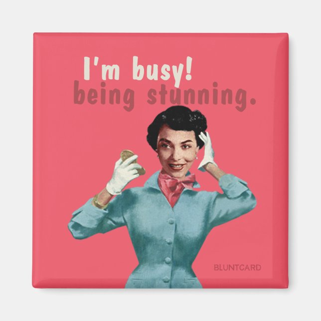 Íman Estou ocupado! Que espantoso! (Frente)