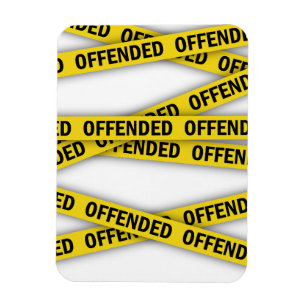 Íman Estou ofendido que a fita policial não atravesse