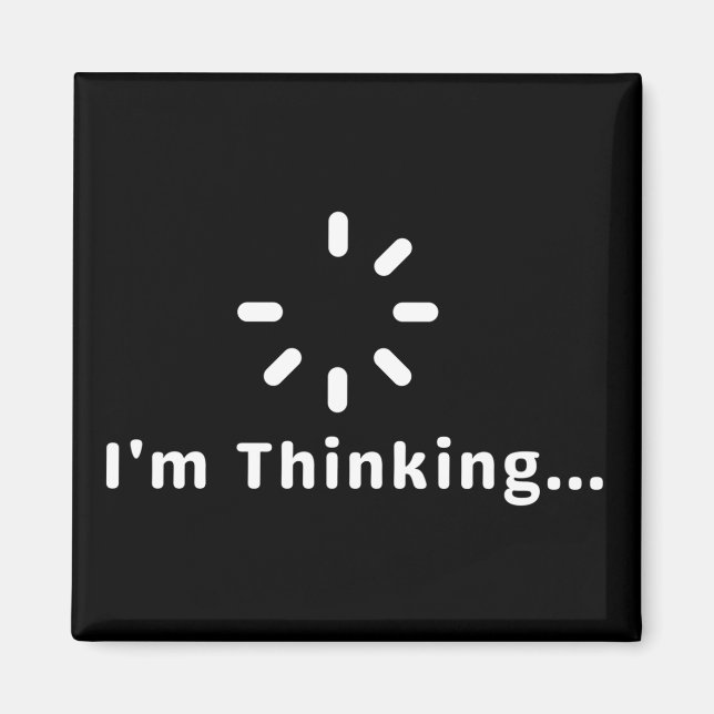 Íman Estou pensando. (Frente)