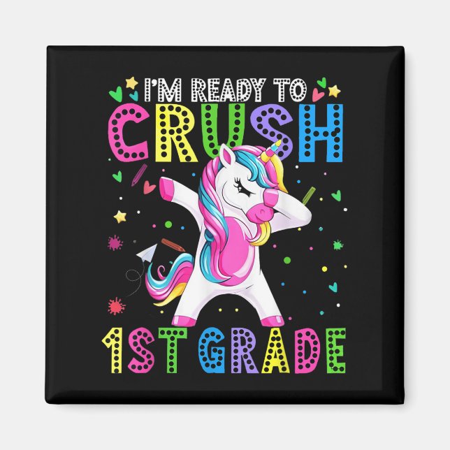 Íman Estou Pronta Para O Primeiro Grau De Volta À Class (Frente)