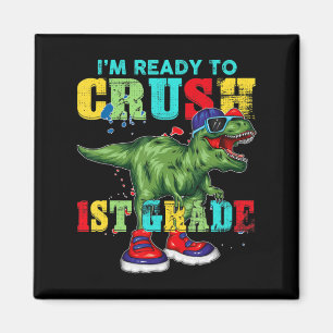Íman Estou pronto para esmagar 1rua de Dinossauro Rex.