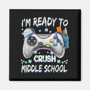 Íman Estou pronto para esmagar o videogame da Escola Mé