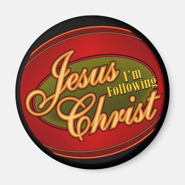 Íman Estou seguindo Jesus Cristo (Frente)
