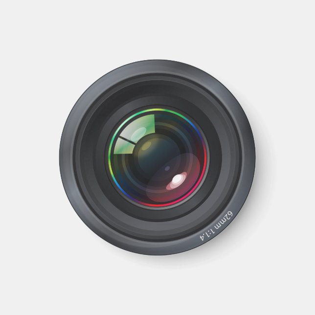 Íman Estou te vigiando! Magnetos para lente da câmera (Frente)