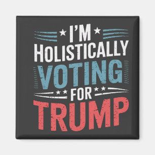 Íman Estou votando Holisticamente em Trump Election Har