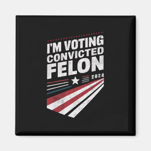 Íman Estou votando no Criminoso Condenado Trump 2024