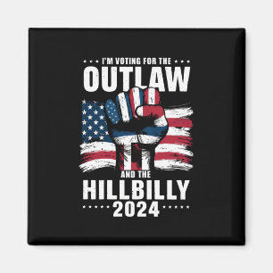 Íman Estou votando no Outlaw e no Hillbilly 2024 EUA