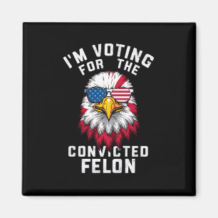 Íman Estou votando no réu condenado engraçado pró-Trump