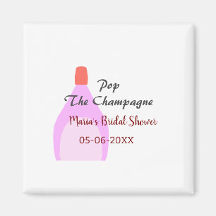Íman Estoure o Champagne rosa chá de noiva adicionar no