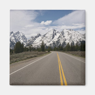 Íman Estrada à cordilheira de Teton
