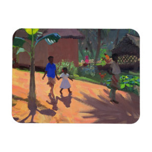 Íman Estrada à praia Kerala 1996 de Kovalum