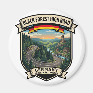 Íman Estrada Alta da Floresta Negra Alemanha Estrada de