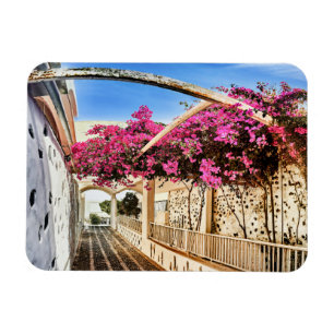 Íman Estrada Cênica em Santorini, Grécia