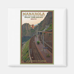 Íman Estrada de ferro de Cinque Terre - Manarola