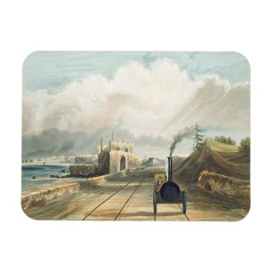 Íman Estrada de ferro de Dublin e de Kingstown: Do