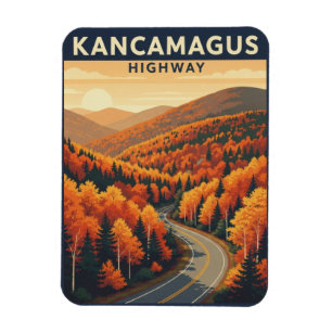 Íman Estrada Kancamagus de New Hampshire Viagens