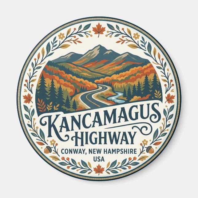 Íman Estrada Kancamagus EUA (Frente)