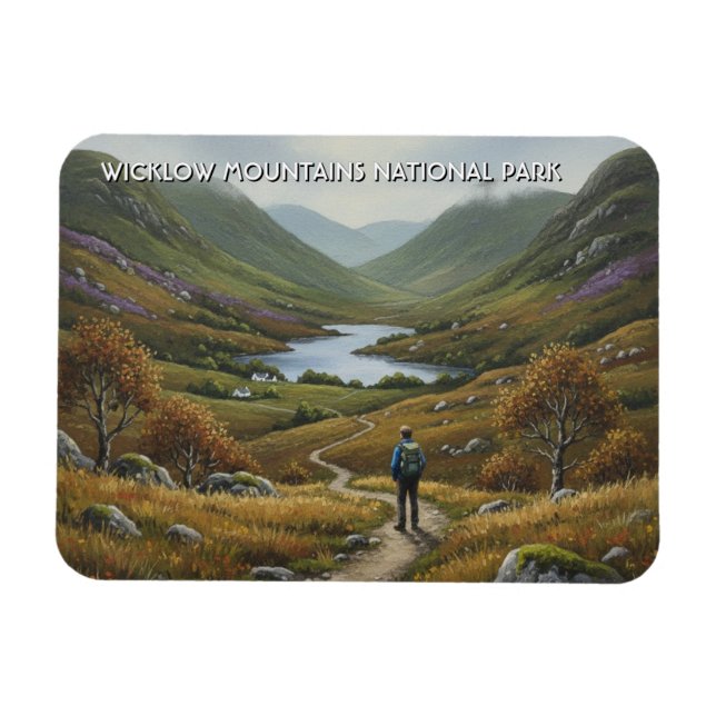 Íman Estrada no Parque Nacional das Montanhas de Wicklo (Horizontal)