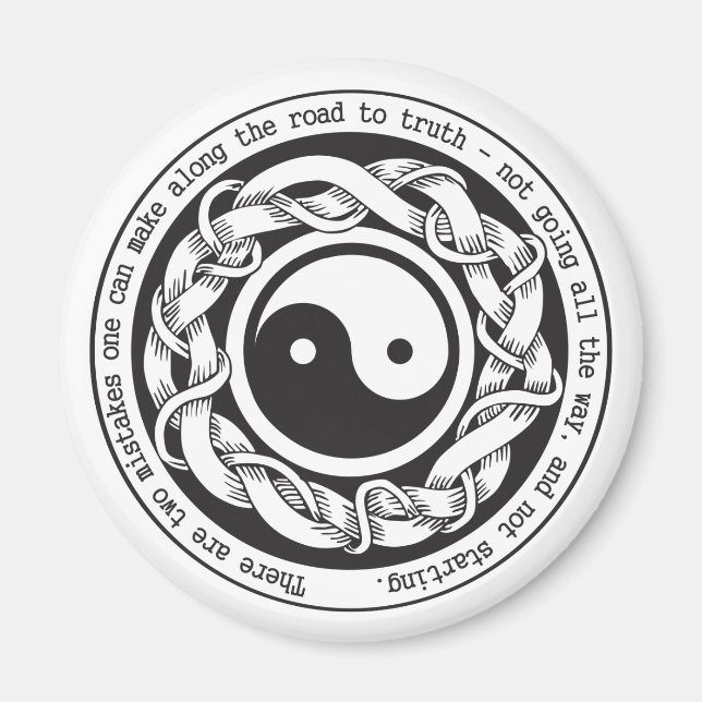 Íman Estrada para a Verdade Yin Yang (Frente)