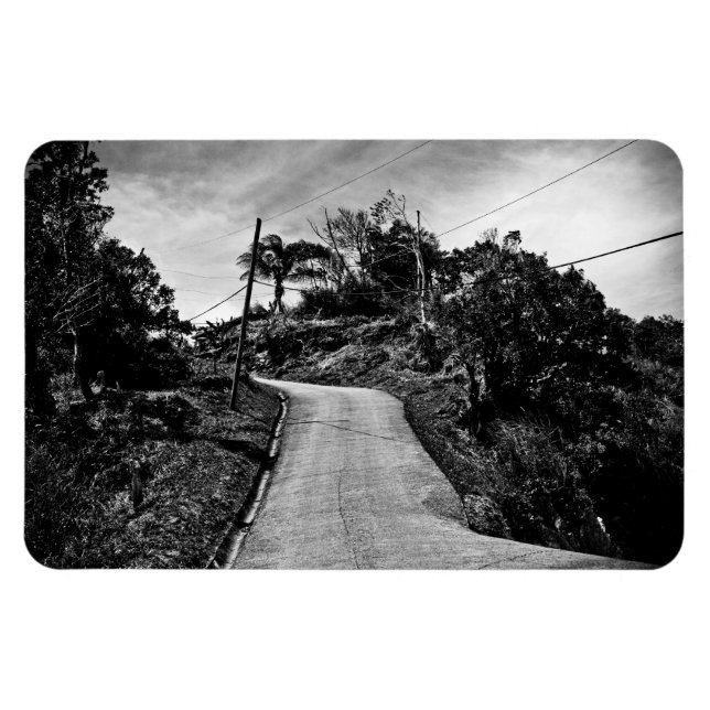 Íman estrada para cima (Horizontal)