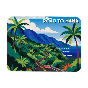 Íman Estrada para Hana Maui Havaí Viagem