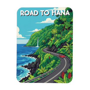 Íman Estrada para Hana Maui Havaí Viagem