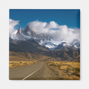 Íman Estrada para montar Fitzroy, Patagonia