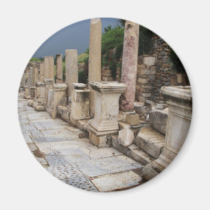 Íman Estrada romana antiga na cidade de Ephesus,