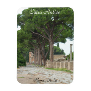 Íman Estrada velha de Ostia Antica
