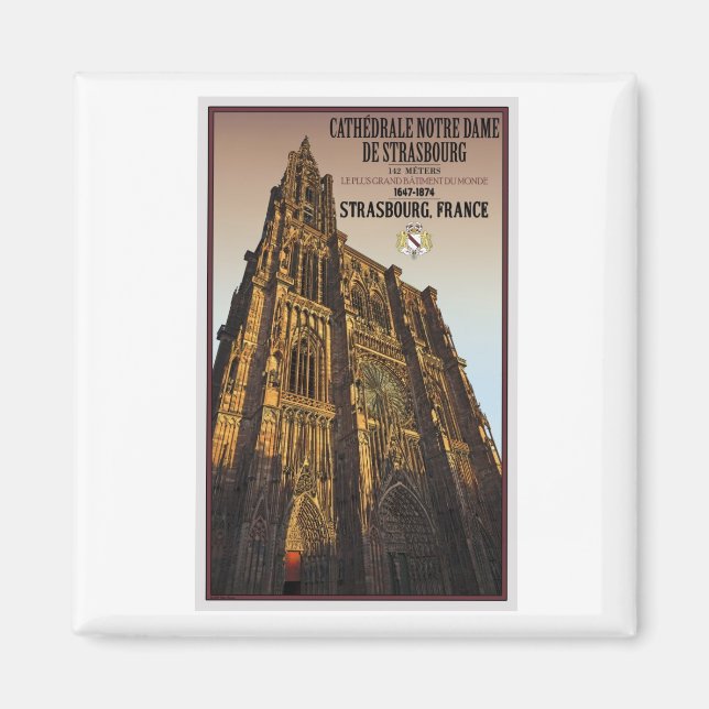 Íman Estrasburgo - Catedral de Notre Dame (Frente)