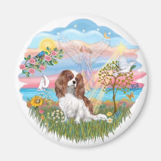 Íman Estrela Anjo - Blenheim Cavalier (Frente)