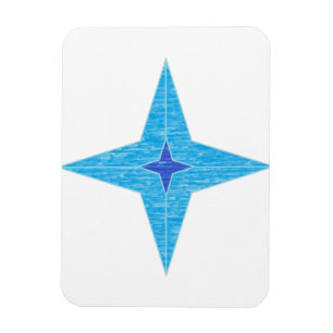 Íman Estrela Azul