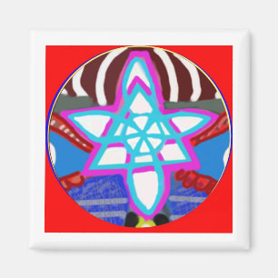 Íman ESTRELA de brilho - Karuna Reiki NOSA