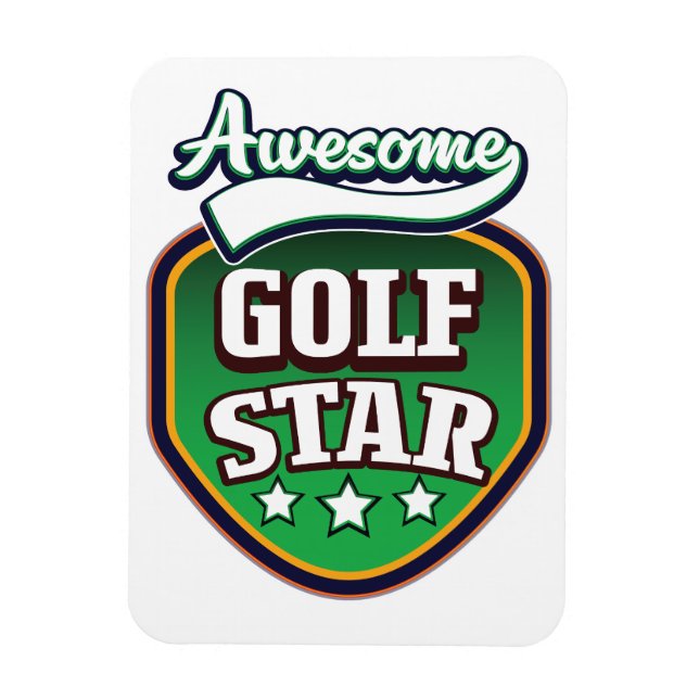 Íman Estrela de Golfe Incrível  (Vertical)