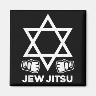 Íman Estrela de Jiu Jitsu David Lutador Judaico Diverti