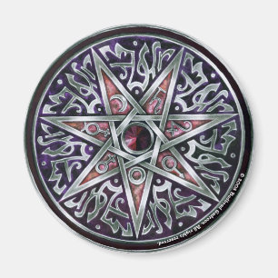 Íman Estrela do Magnete Redondo de Fey