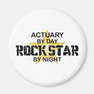 Íman Estrela do rock do escrivão em a noite