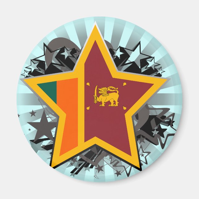 Íman Estrela do Sri Lanka (Frente)