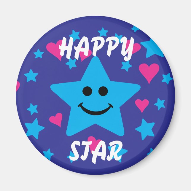 Íman Estrela feliz (Frente)