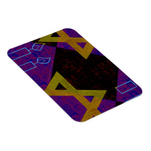 Íman Estrela Feliz de Chanucá de SlipperyJoe de David m