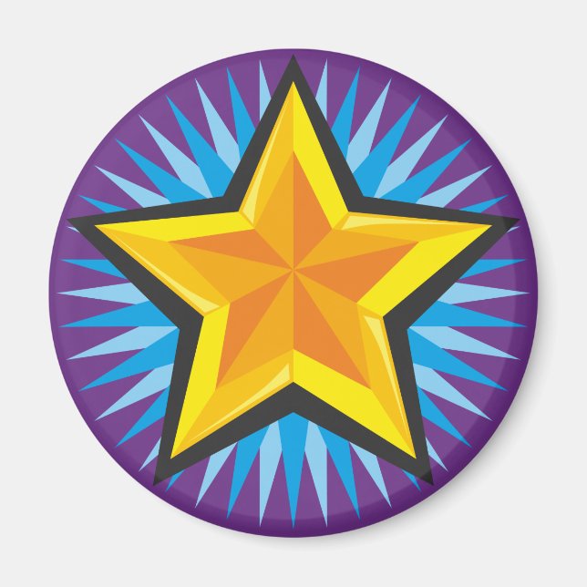 Íman Estrela Magnética (Frente)