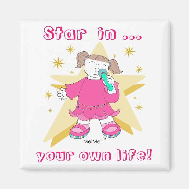 ÍMAN "ESTRELA NA SUA VIDA!" (Frente)