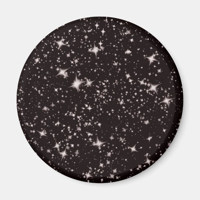 Íman estrela negra (Frente)
