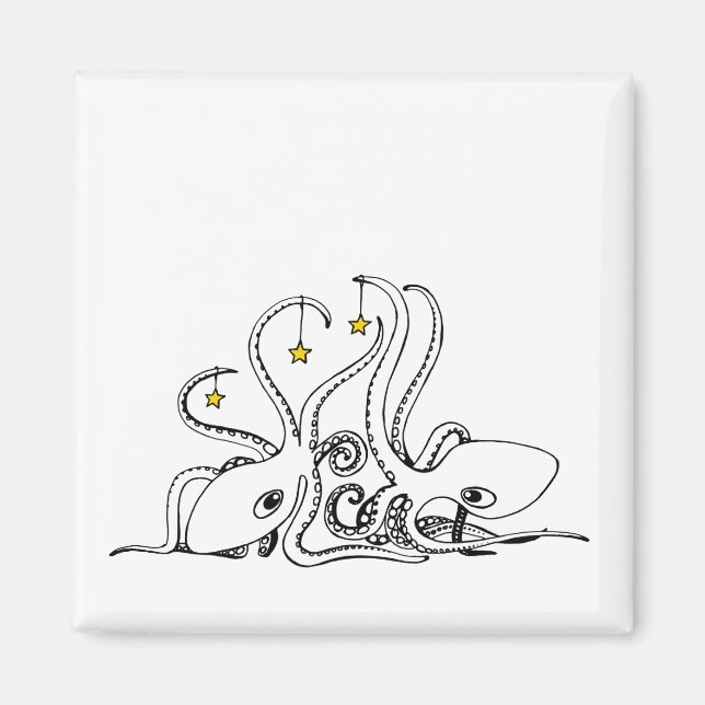 Íman Estrela Octopoda (Frente)