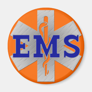 Íman Estrela Prateada da Vida com EMS Azul